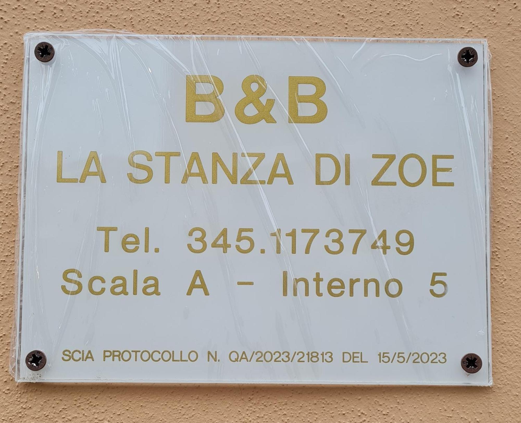 روما B&B La Stanza Di Zoe المظهر الخارجي الصورة